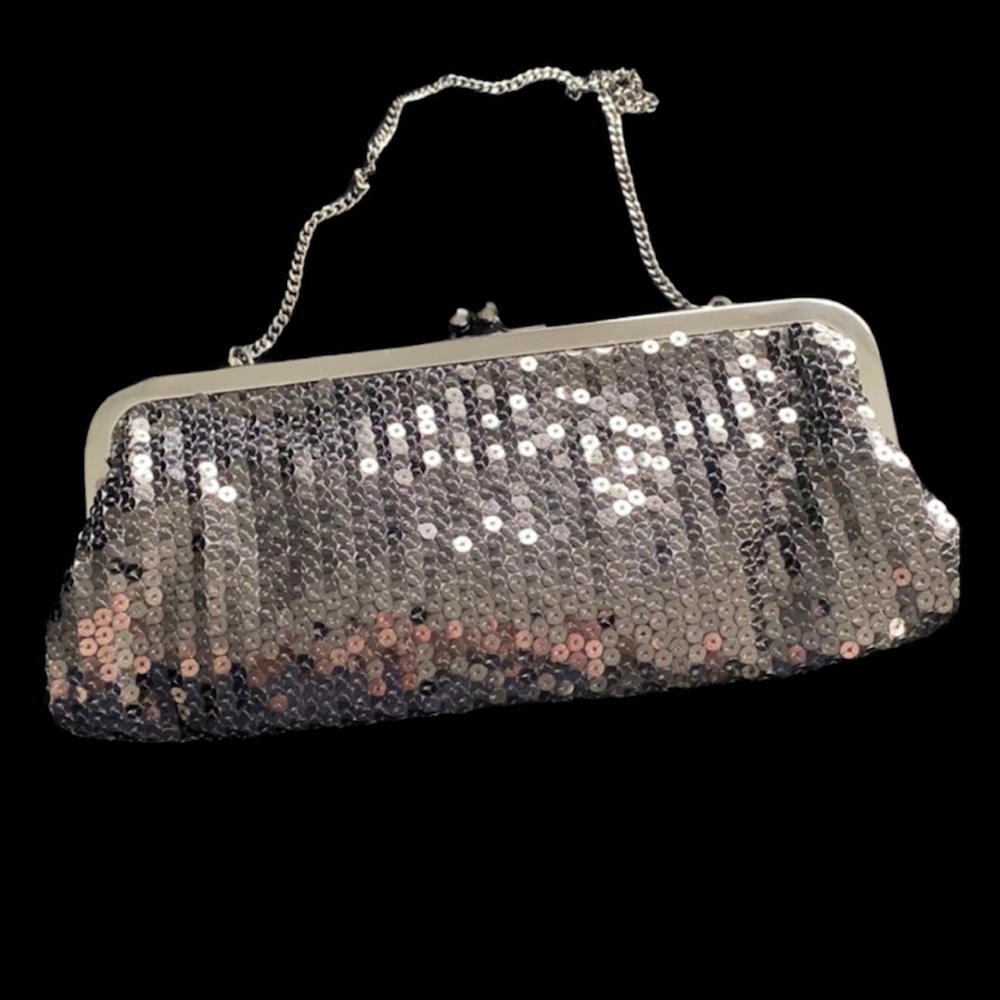 Ann Taylor Loft Sequin Clutch